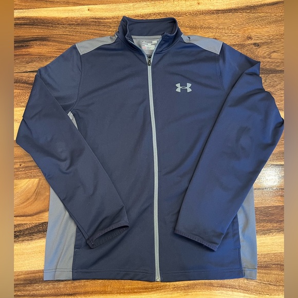 Under Armour Other - New Under Armour Men Zip Jacket Blue Large